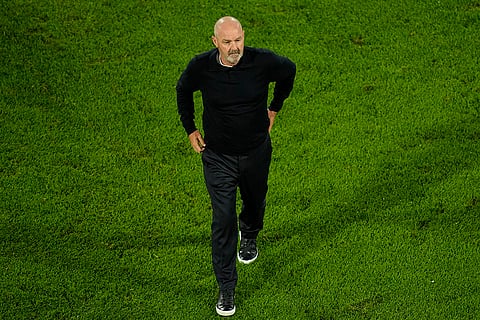 Scotland's manager Steve Clarke